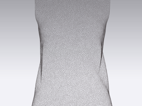 Ladies Tank Tops - 6 Styles Pack Modelo 3D