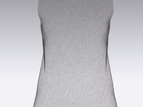 Ladies Tank Tops - 6 Styles Pack Modelo 3D