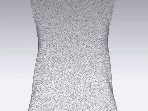 Ladies Tank Tops - 6 Styles Pack 3D Model