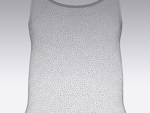 Ladies Tank Tops - 6 Styles Pack Modelo 3D