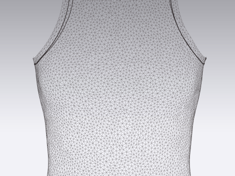 Ladies Tank Tops - 6 Styles Pack Modelo 3D