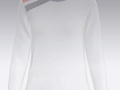 Ladies Full Sleeve T-Shirt 3D Модель