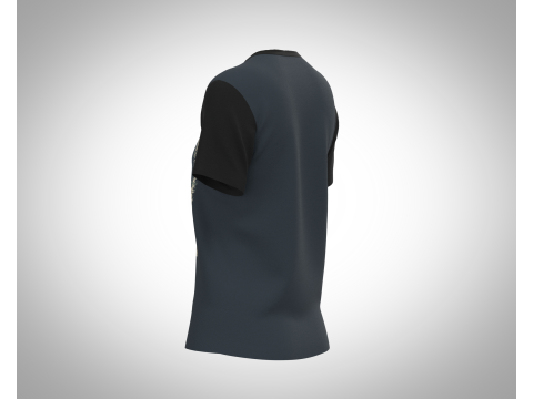 Ladies Print T-Shirt 3D Modell