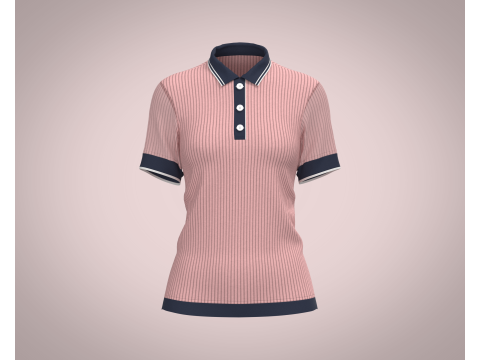 Ladies Polo Model 3D