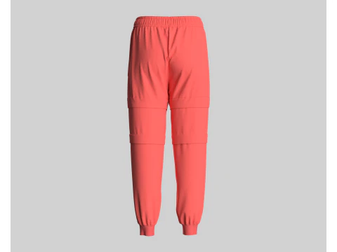 Ladies Jogger - Red 3D Model