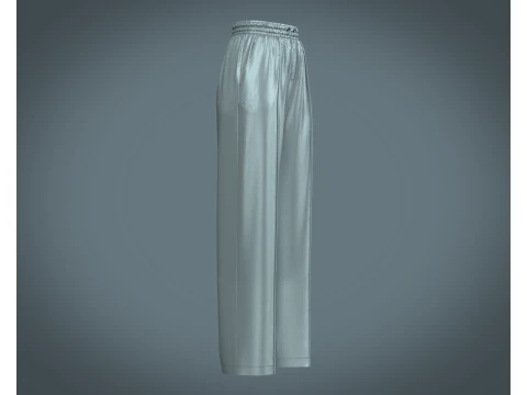 Ladies Silk Jogger 3D Model