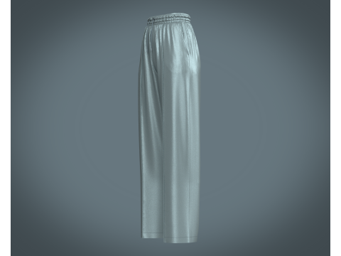 Ladies Silk Jogger 3D-Modell
