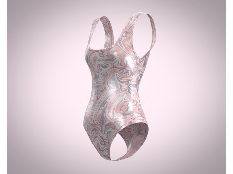 Girls Bodysuit 3Dモデル