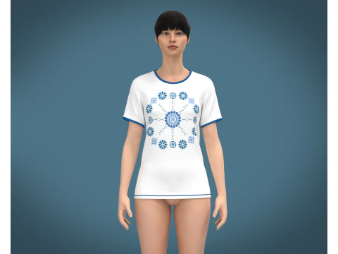 Female Tops 3D Model