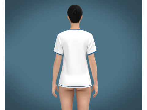Female Tops 3D Model