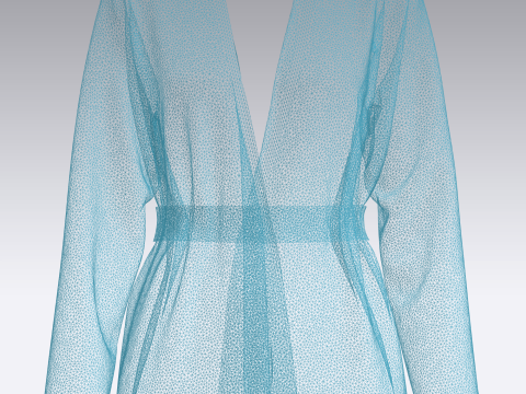 Girls Fur Jackets 3D 모델
