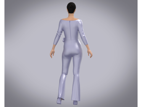 Girls Catsuit 3D 模型
