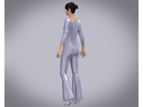 Girls Catsuit 3D 模型