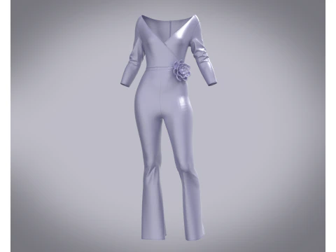 Girls Catsuit 3D Model