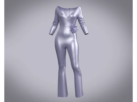 Girls Catsuit 3D Model