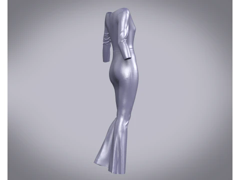 Girls Catsuit 3D Model