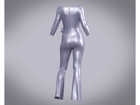 Girls Catsuit 3D Model