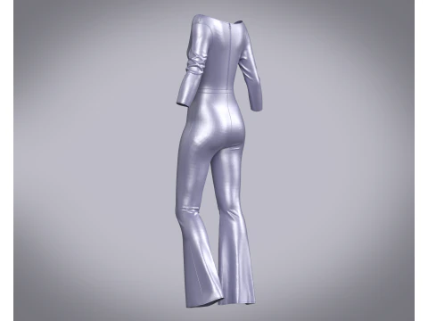 Girls Catsuit 3D Model