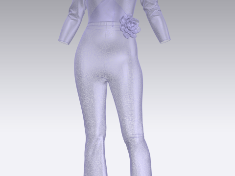 Girls Catsuit 3D 模型