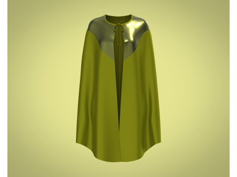Girls Nightwear Dress 3D Model