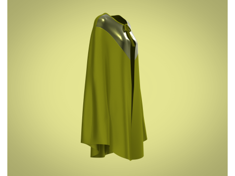 Girls Nightwear Dress 3D Model