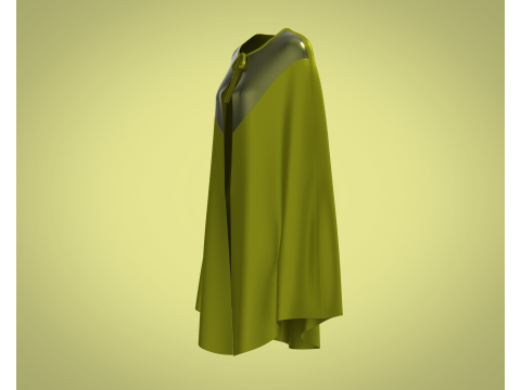 Girls Nightwear Dress 3D Model