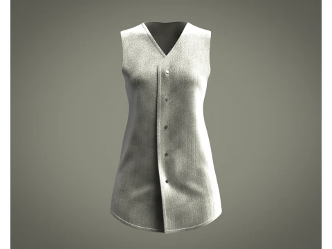 Gadis Panjang Koti Model 3D