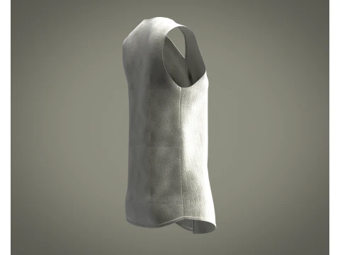 Girls Long Koti 3D Model