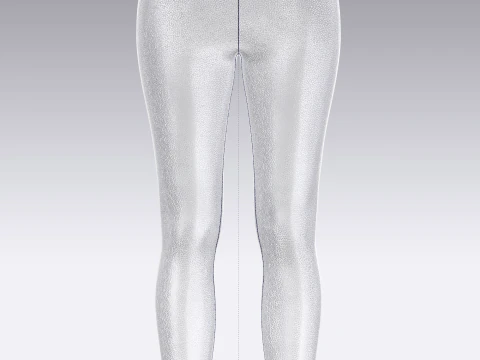 Girls Sports Leggings - Barbie Printed 3D Model