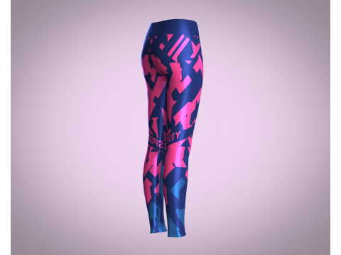 Girls Sports Leggings - SPORTY 3D Модель