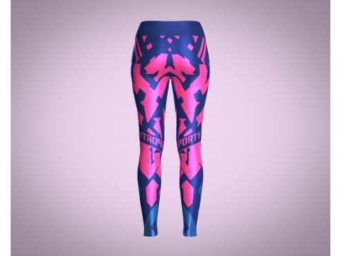 Girls Sports Leggings - SPORTY 3D Модель
