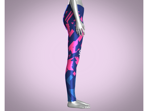 Girls Sports Leggings - SPORTY 3D Модель
