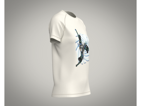 Girls T-Shirt 3D मॉडल