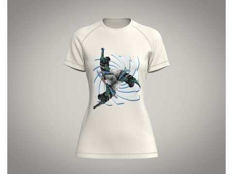 Girls T-Shirt 3Dモデル