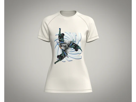 Футболка для девочек 3D Модель