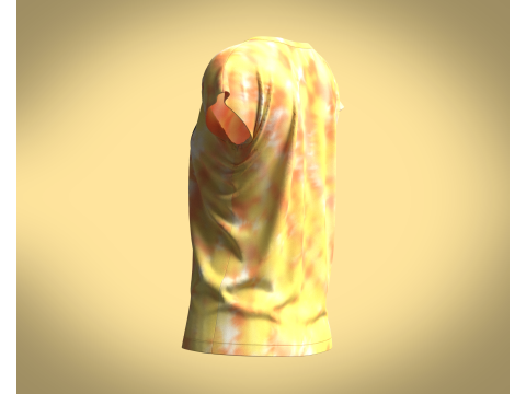 Girls Tops - Lawless Graphic 3D Model