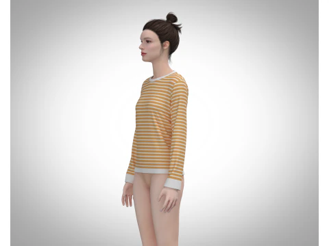 Topy dziewczęce &ndash; slogan Beach Sun Model 3D