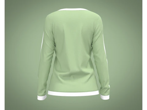 Girls - Beach Summer Sloganl Tops 3D Model