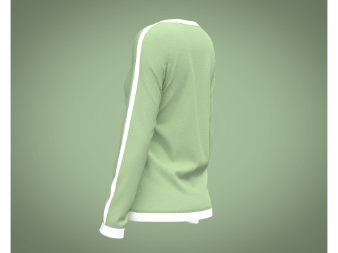 Girls - Beach Summer Sloganl Tops Modello 3D