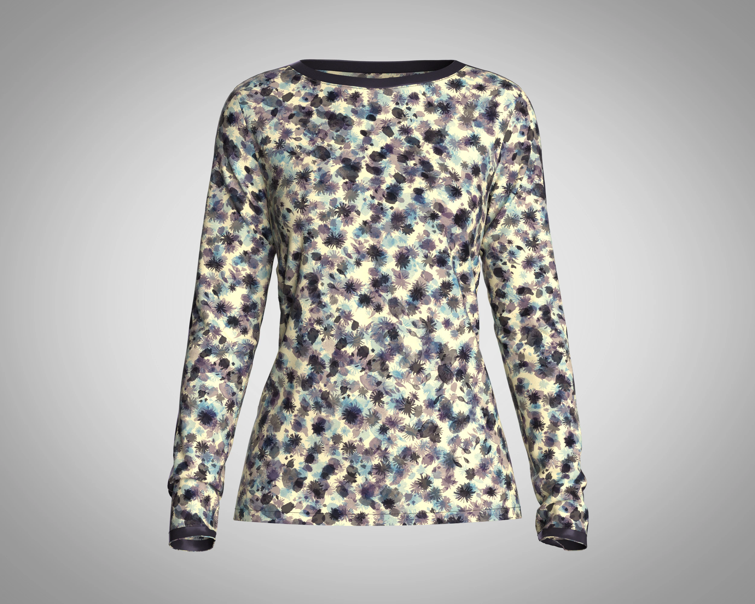 Girls Tops - Marks Dark 3D Model .c4d .max .obj .3ds .fbx .stl .blend