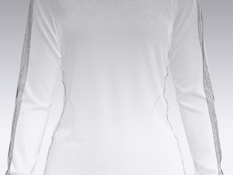 Girls Tops - Marks Dark 3D Model