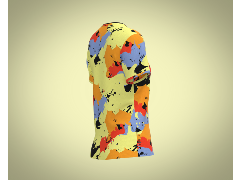Ladies AOP Tops Modèle 3D