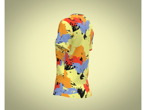 Ladies AOP Tops Modèle 3D