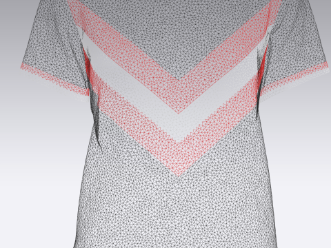 Ladies Black Tops Model 3D