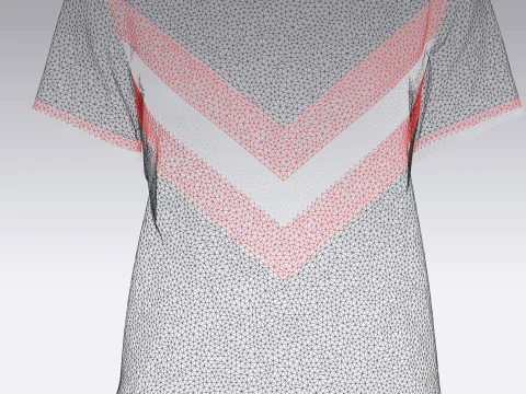 Ladies Black Tops 3D Model