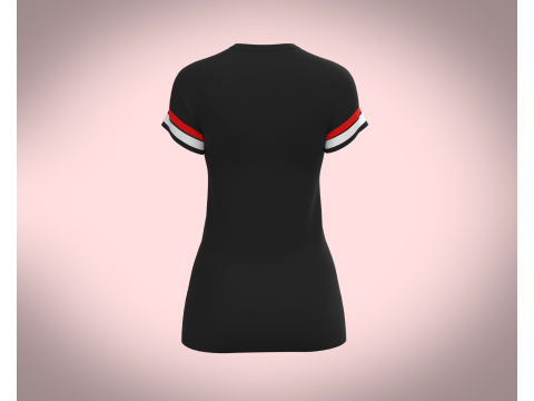 Ladies Black Tops V2 3D Model