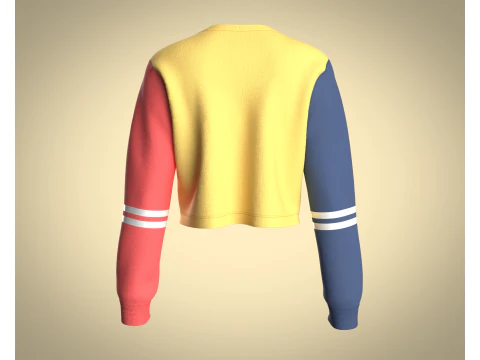Girls - Crop Tops 3D Model