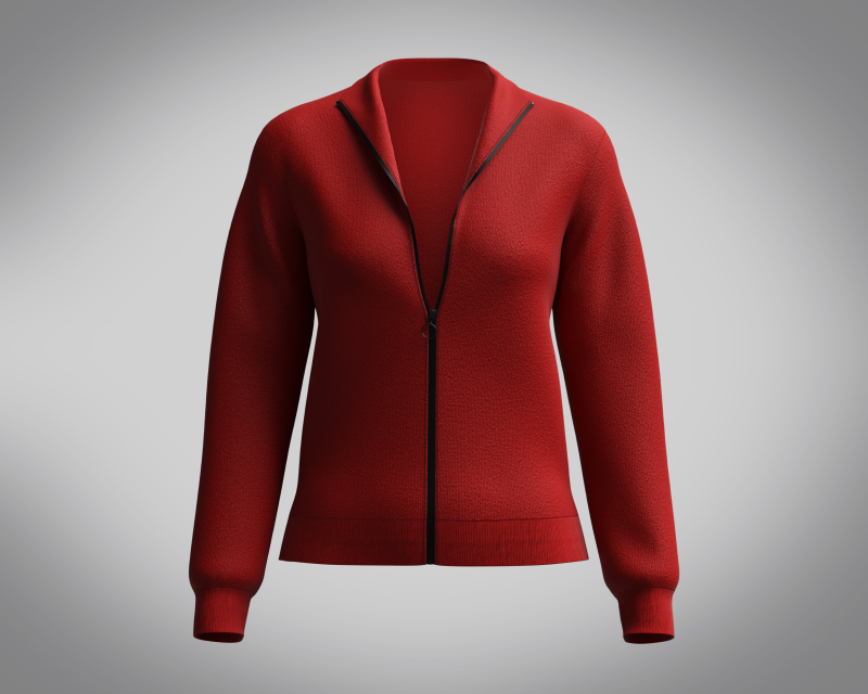 Girls - Bomber Jacket 3Dモデル .c4d .max .obj .3ds .fbx .stl .blend 