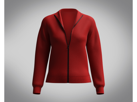 Girls - Bomber Jacket Modello 3D