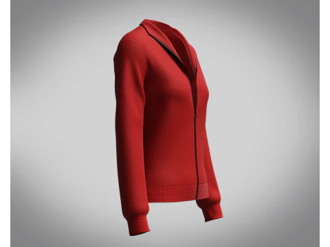 Girls - Bomber Jacket 3D Model